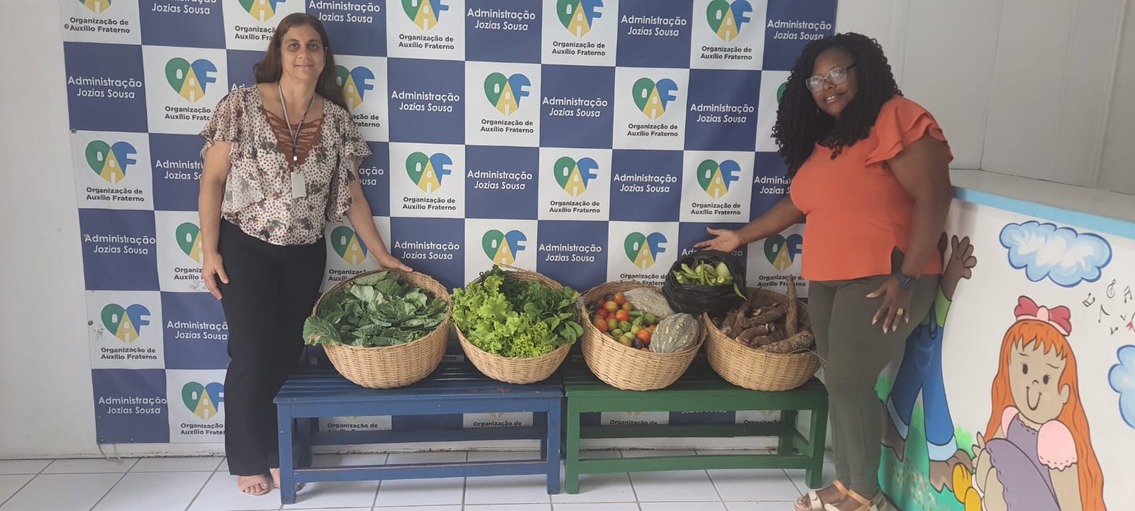 TJBA realiza 53ª entrega de produtos da horta à Organização do Auxílio Fraterno, em Salvador    