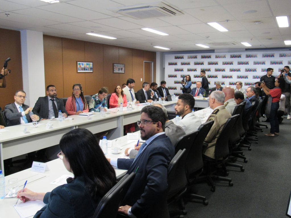 TJBA participa da 4ª Reunião do Comitê de Governança do Programa Bahia pela Paz; encontro debateu audiências de custódia    