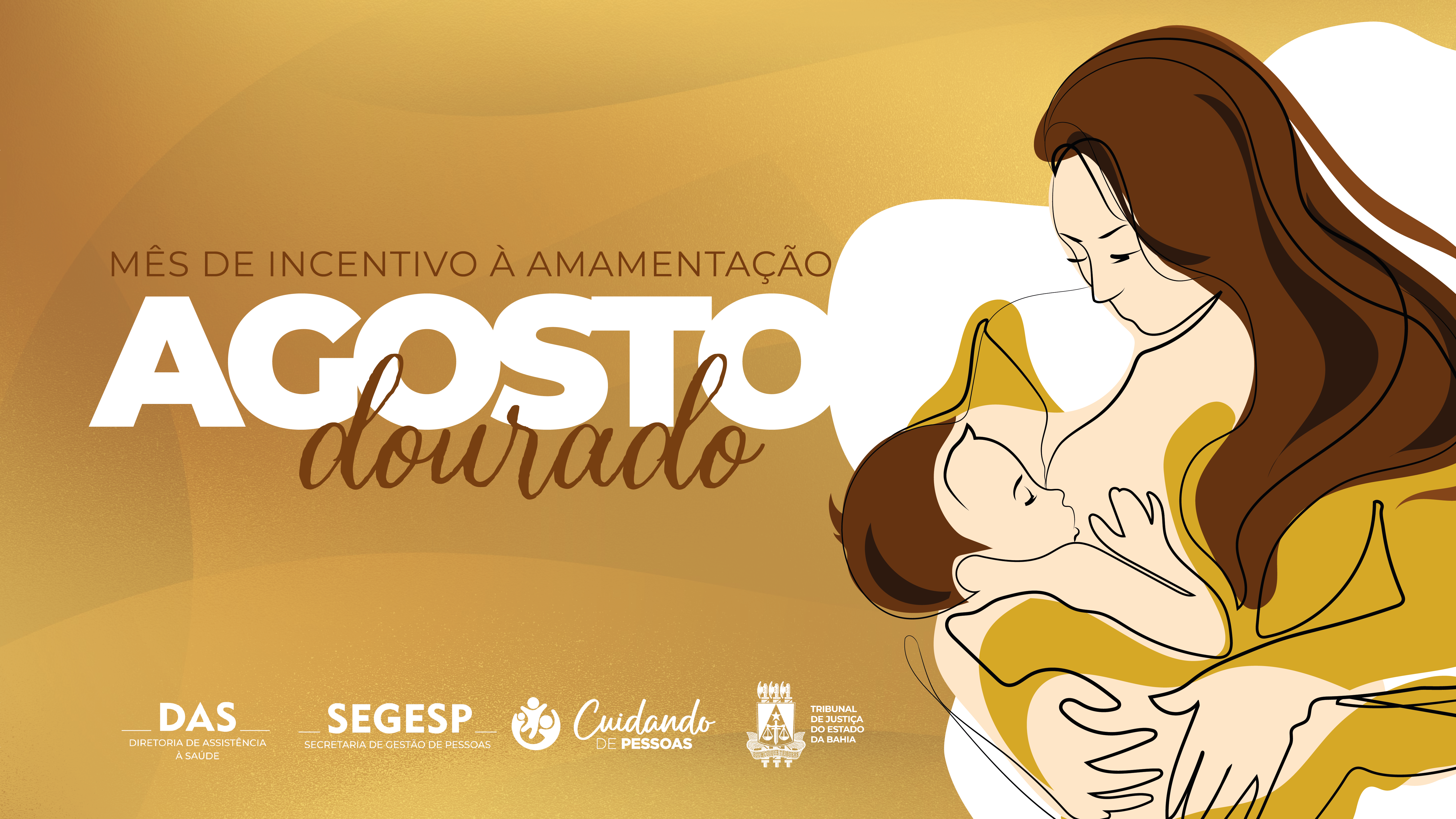 Agosto Dourado: TJBA promove roda de conversa e workshop prático sobre amamentação   