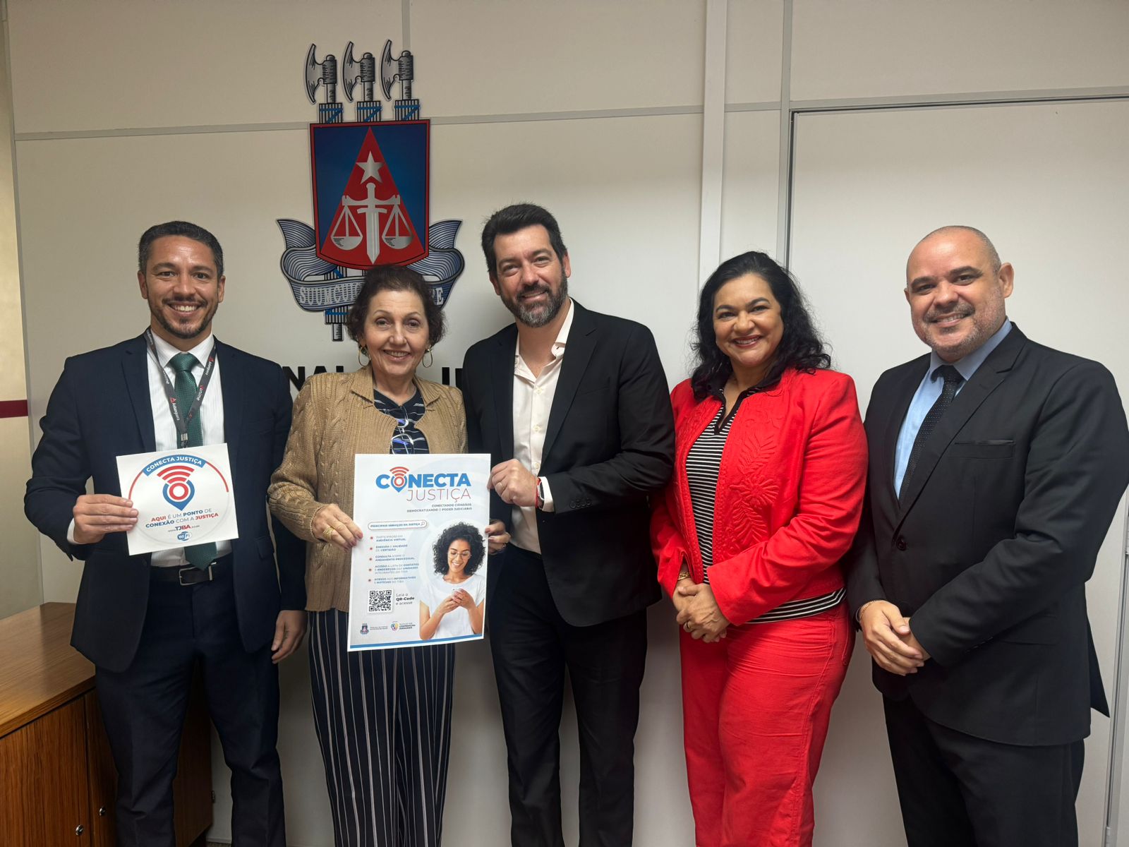 Núcleo de Cooperação Judiciária do TJBA e Faculdade UNIME Anhanguera unem forças para ampliar o Projeto Conecta Justiça   