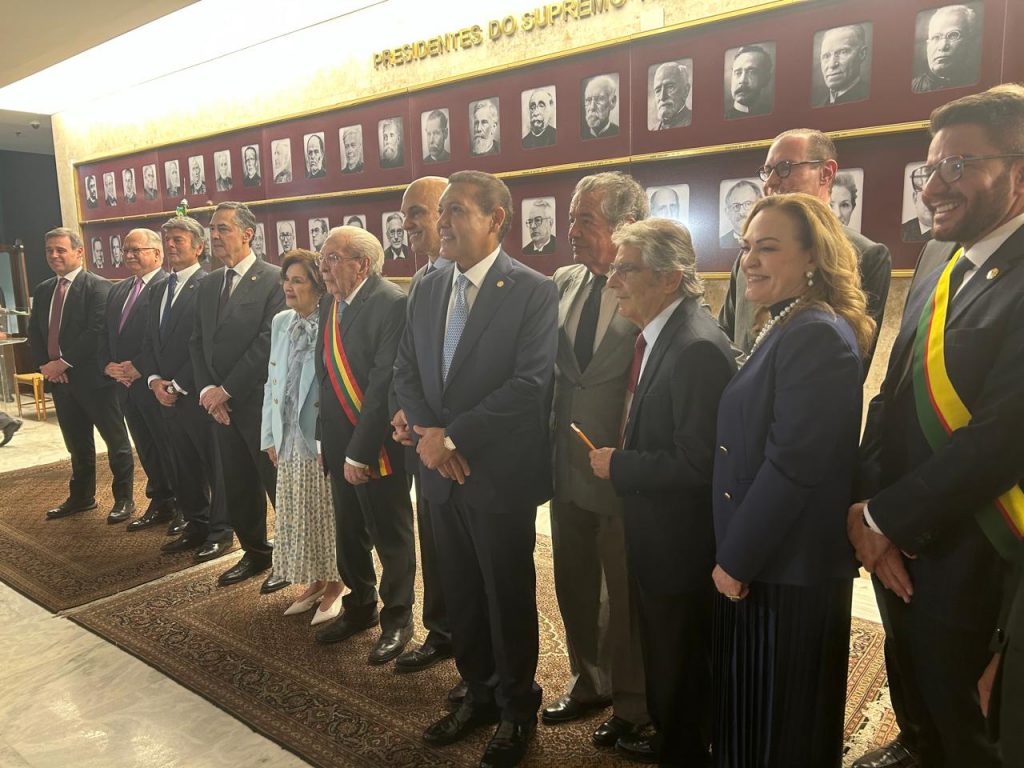 Presidente do TJBA prestigia homenagem ao Ministro aposentado Ilmar Galvão; cerimônia aconteceu no STF    