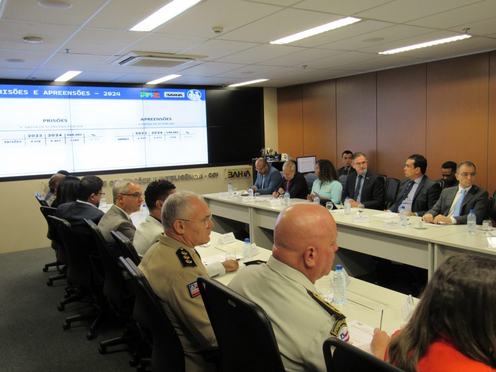 TJBA participa da 4ª Reunião do Comitê de Governança do Programa Bahia pela Paz; encontro debateu audiências de custódia    