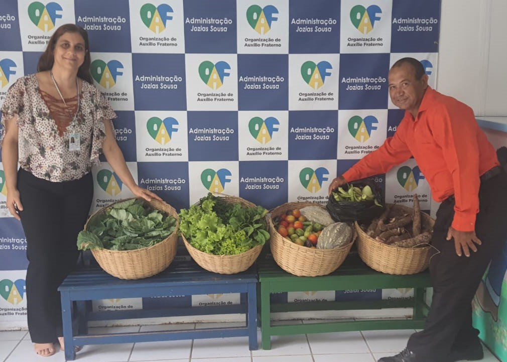 TJBA realiza 53ª entrega de produtos da horta à Organização do Auxílio Fraterno, em Salvador    