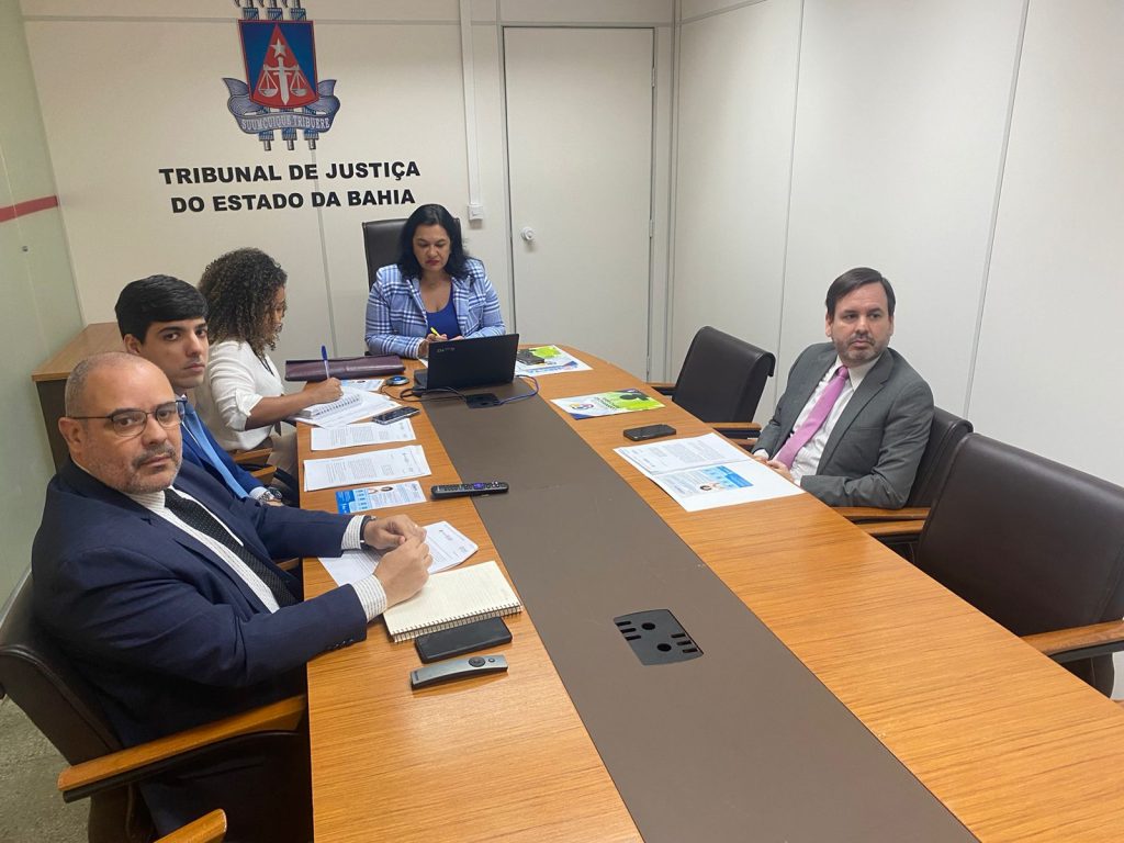 Núcleo de Cooperação Judiciária do TJBA realiza reunião técnica com o Tribunal de Justiça do Amapá sobre a implementação de Acordo de Cooperação   