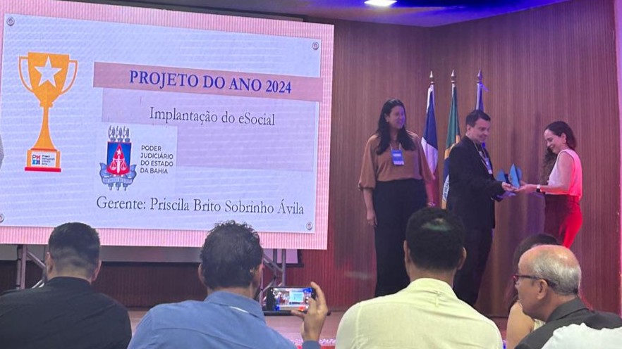 TJBA conquista 1º e 2º lugares no Prêmio PMI Bahia de Melhores Projetos do Ano - edição 2024   