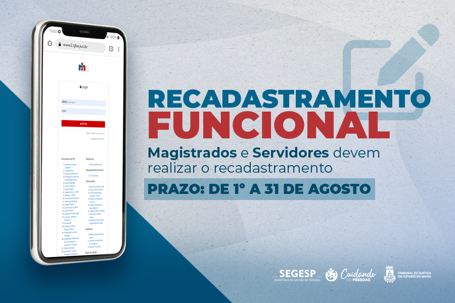Recadastramento funcional deve ser realizado, exclusivamente, na área externa do RHnet; Coordenadora de Registros e Concessões concede entrevista sobre o tema na Rádio Web     