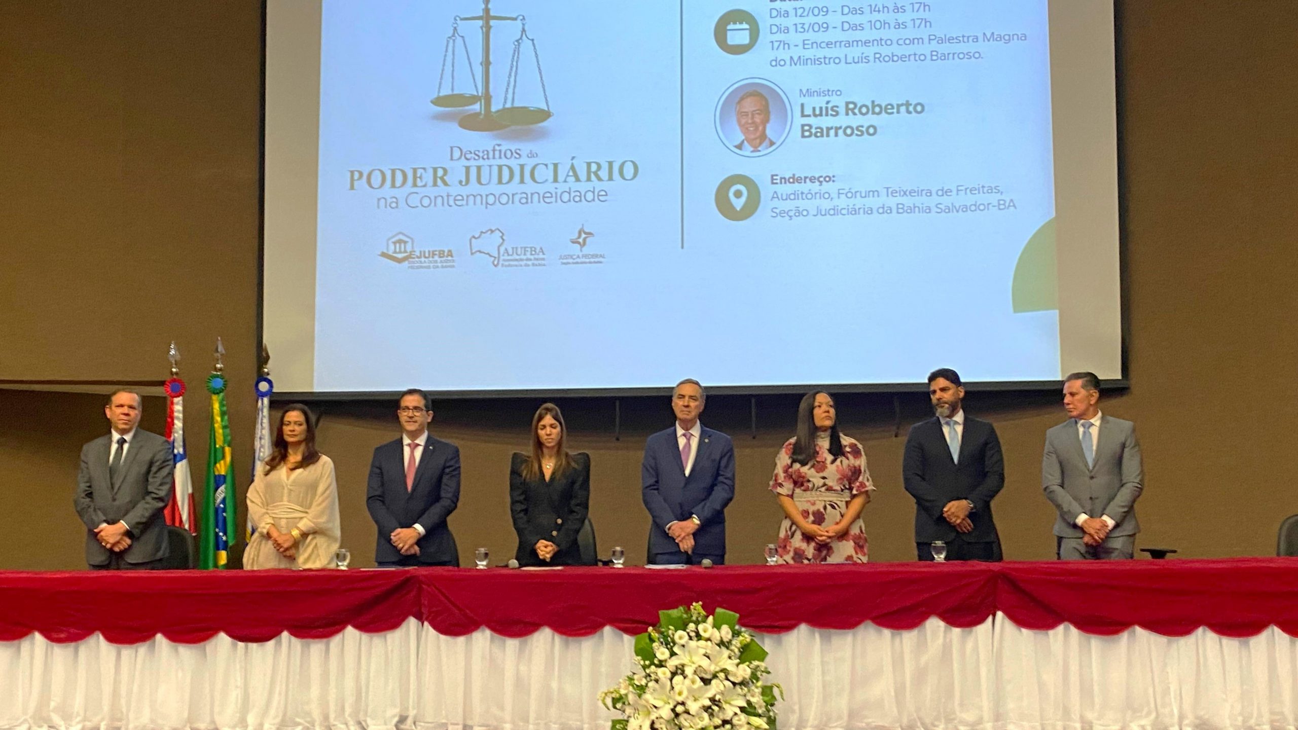 Desembargadores e Juiz do TJBA participam do 2º Congresso Desafios do Poder Judiciário na Contemporaneidade    