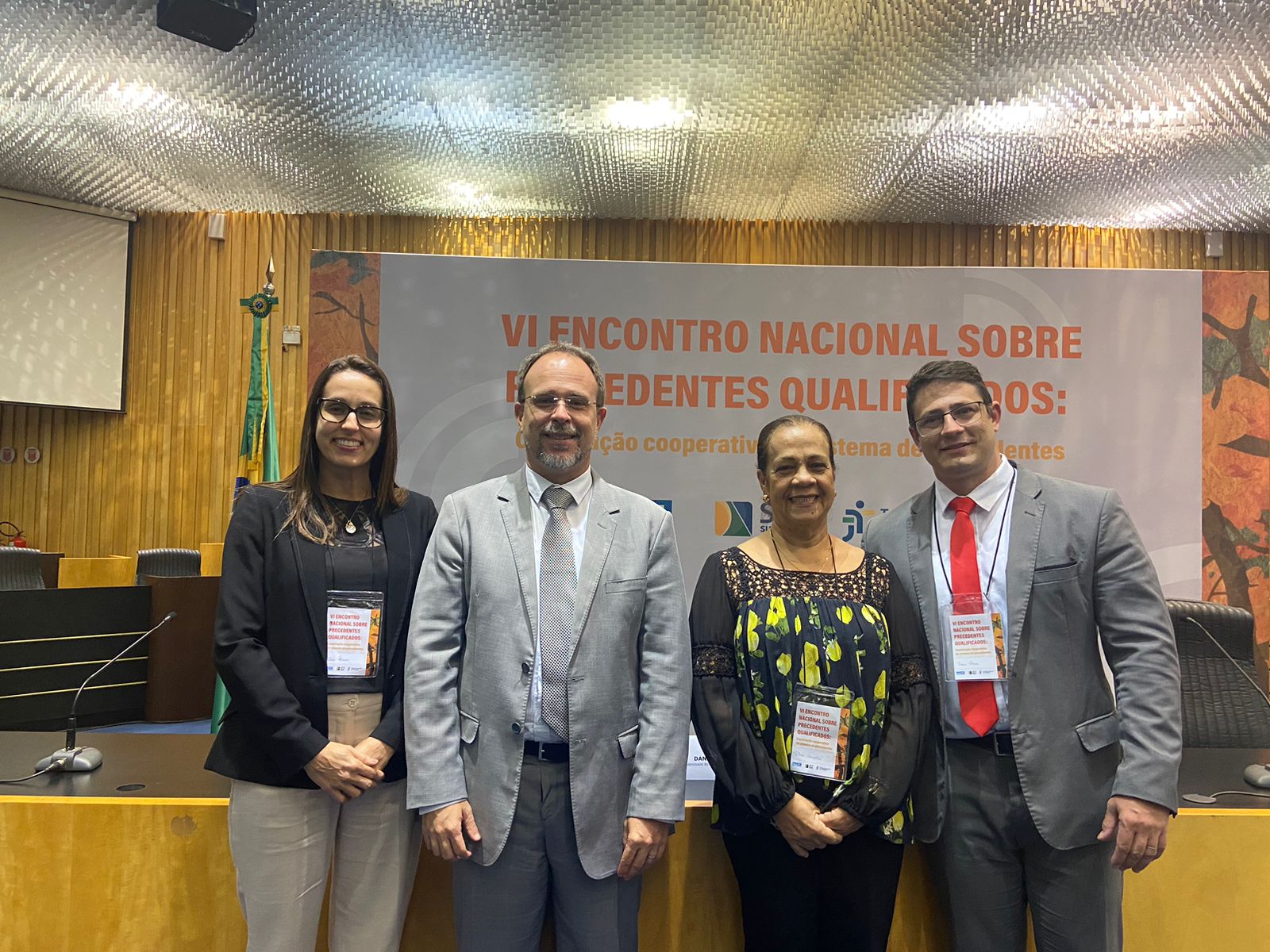 TJBA participa do VI Encontro Nacional sobre Precedentes Qualificados na sede do Tribunal Superior do Trabalho, em Brasília    