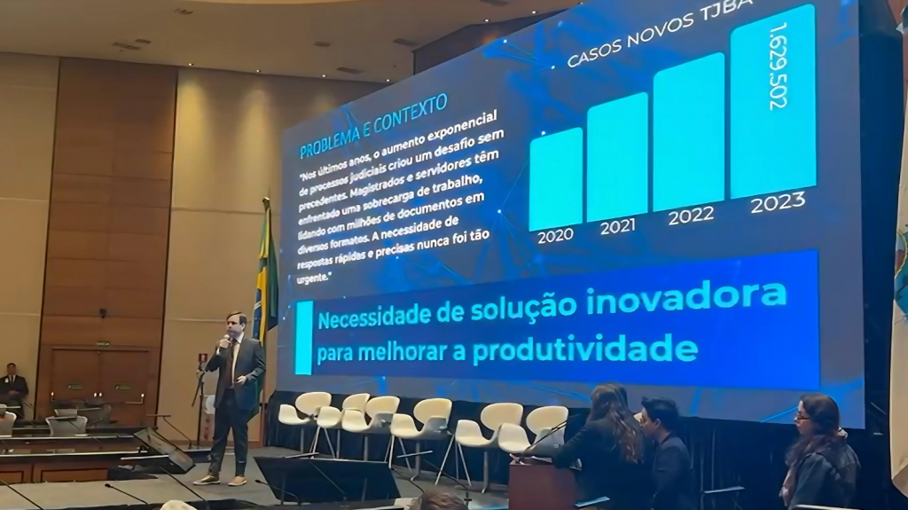 Tribunal de Justiça da Bahia conquista 2º lugar no Prêmio Inovação do Poder Judiciário com o Sistema Oxóssi    