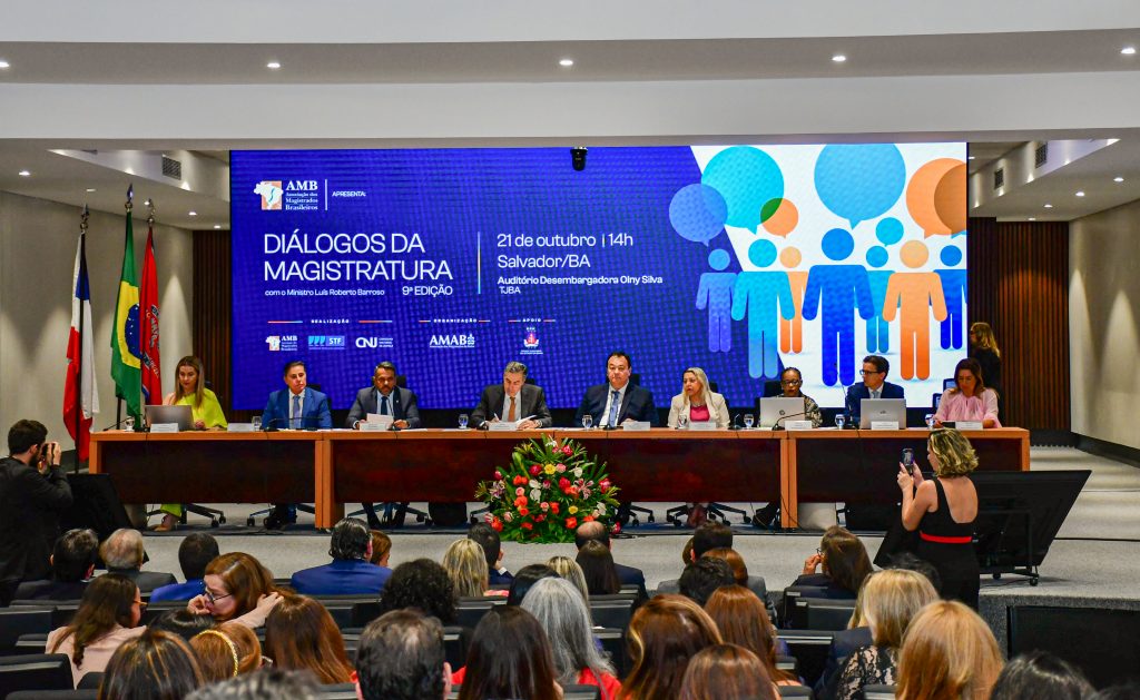 Juízes do TJBA se reúnem com Presidente do STF durante o Programa Diálogos da Magistratura; temas de interesse da categoria e da sociedade foram tratados em Salvador   