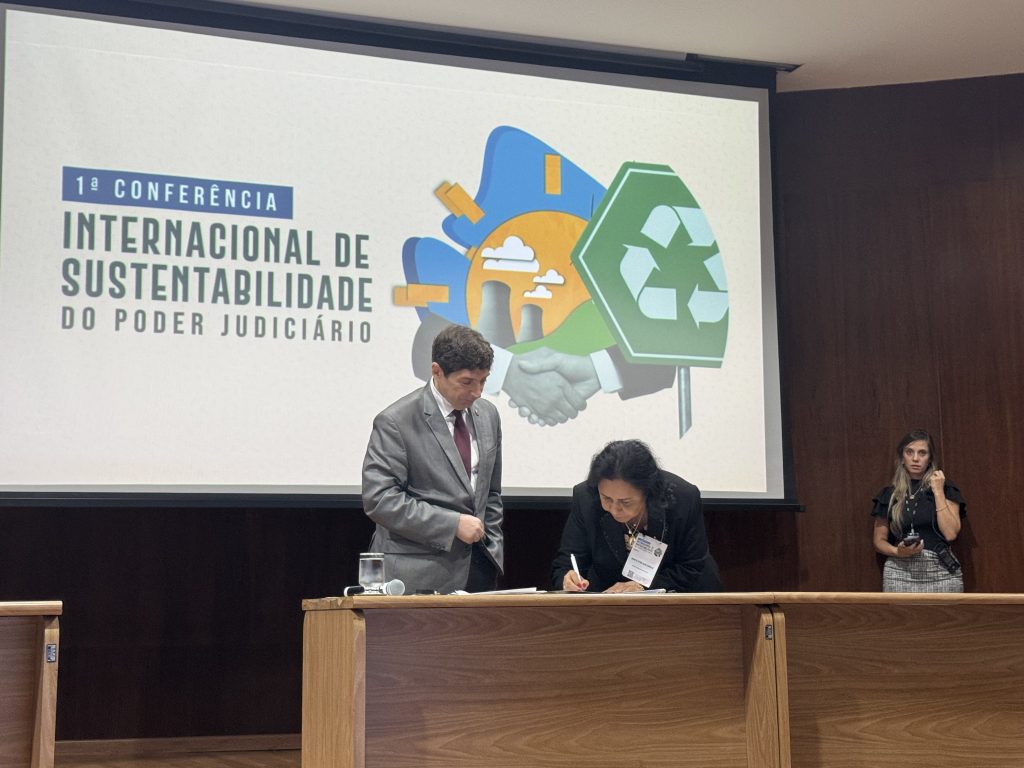 Núcleo Socioambiental do TJBA participa da 1ª Conferência Internacional para a Sustentabilidade no Sistema de Justiça em Brasília    