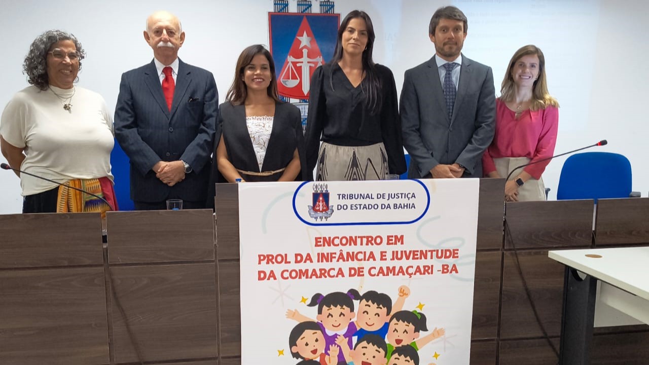 Encontro em prol da Infância e da Juventude mobiliza a rede de proteção na Comarca de Camaçari   