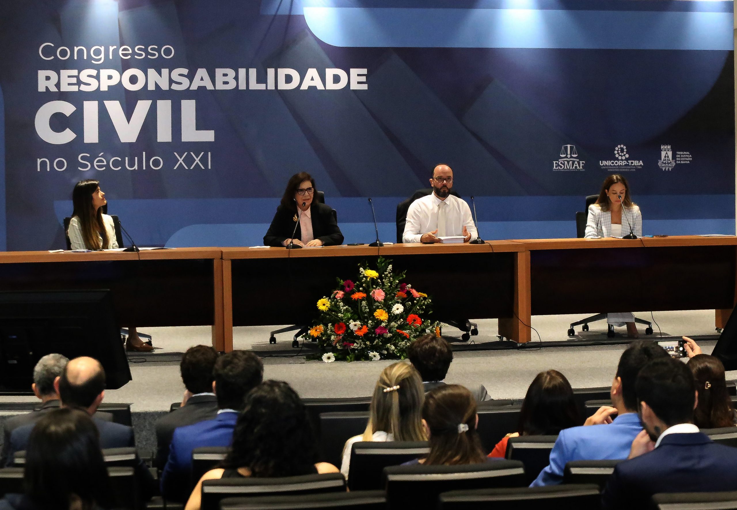 Congresso Responsabilidade Civil no Século XXI chega ao fim no TJBA após dois dias de palestras e painéis com autoridades no tema    