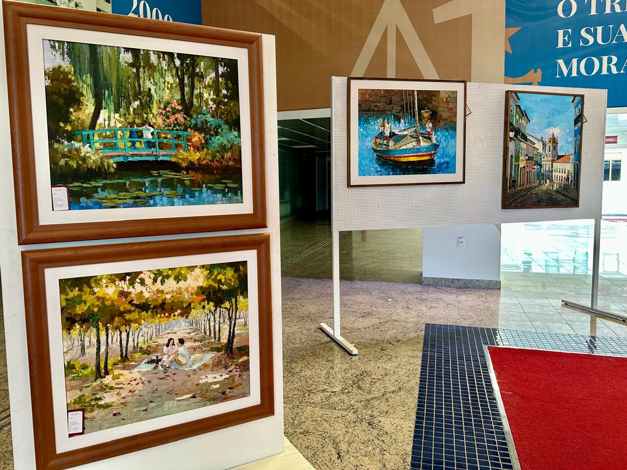 Um Novo Olhar: TJBA recebe exposição do Artista Plástico Sérgio Amorim até 25 de outubro   