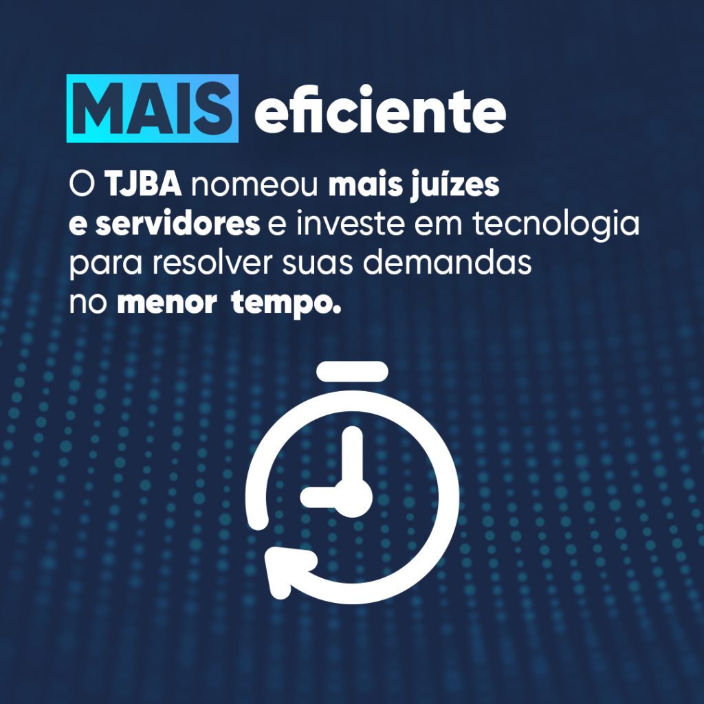 “TJBA Mais Perto, Mais Acessível, Mais Digital” está no @tjbaoficial e em outras redes sociais; acesse e amplie a conexão com o Judiciário baiano   