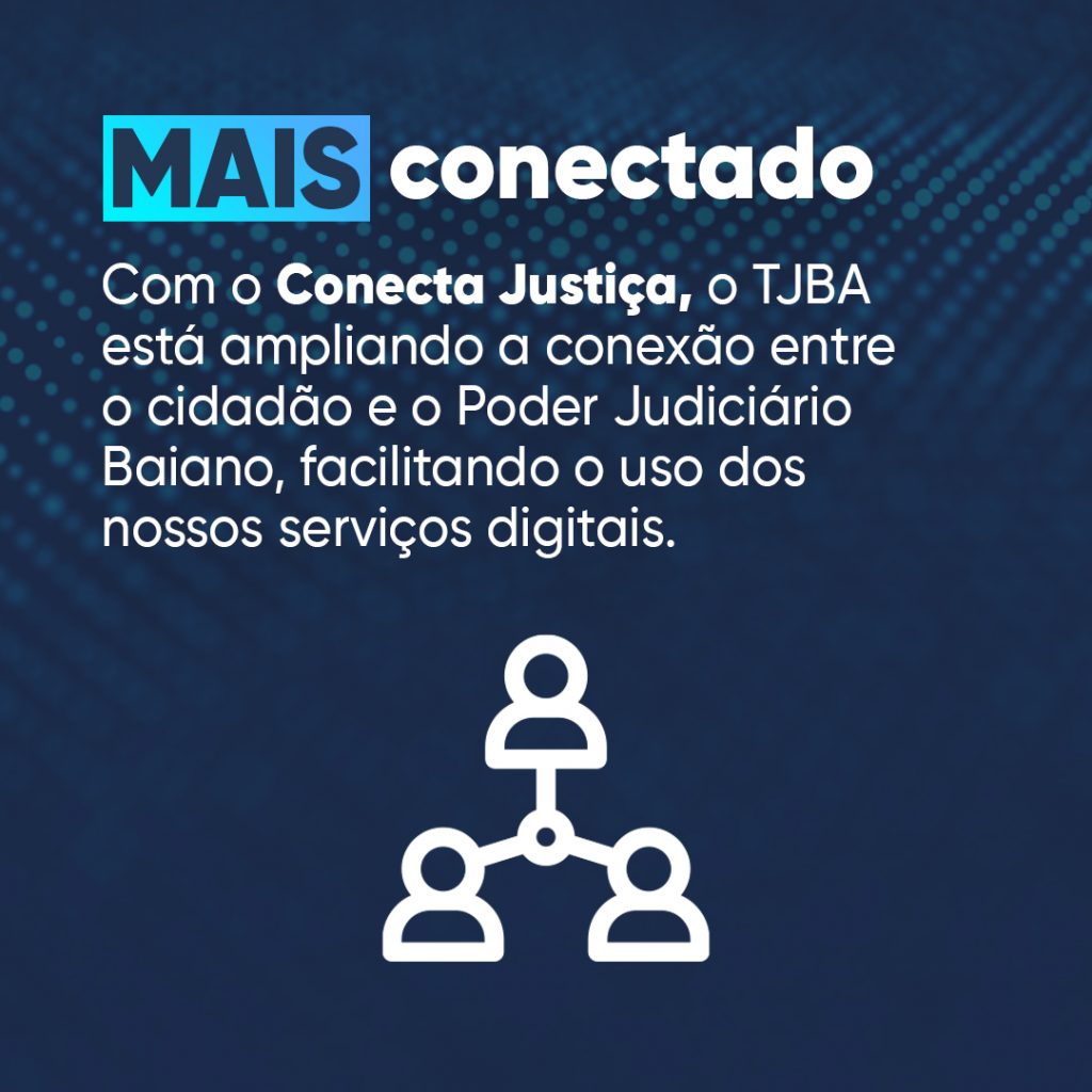 “TJBA Mais Perto, Mais Acessível, Mais Digital” está no @tjbaoficial e em outras redes sociais; acesse e amplie a conexão com o Judiciário baiano   