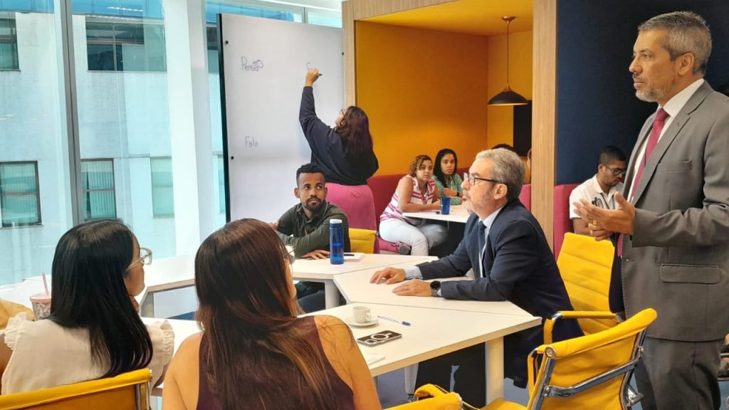 Axélab introduz o Design Thinking a servidores da Secretaria de Gestão de Pessoas; o setor foi o primeiro a participar da imersão no laboratório do TJBA