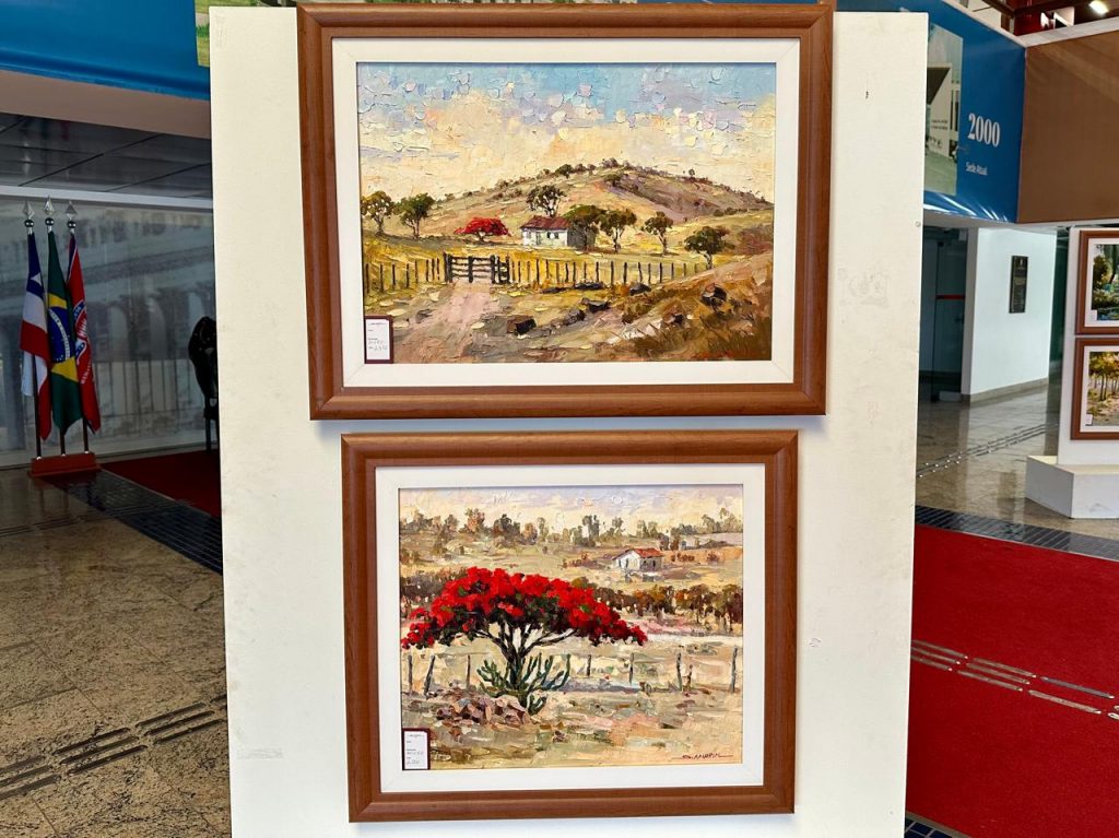 Um Novo Olhar: TJBA recebe exposição do Artista Plástico Sérgio Amorim até 25 de outubro   