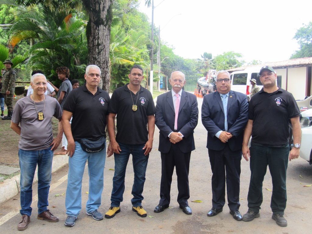 TJBA proporciona a crianças de casas de acolhimento visita à Companhia de Polícia de Proteção Ambiental     