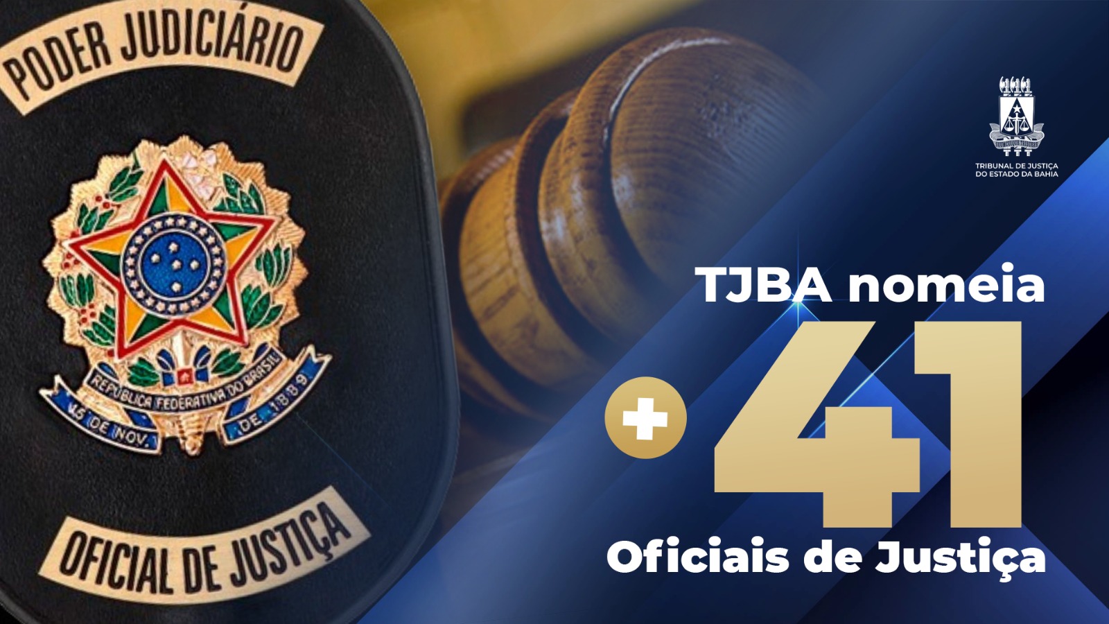 TJBA nomeia 41 oficiais de justiça para comarcas do interior do Estado    