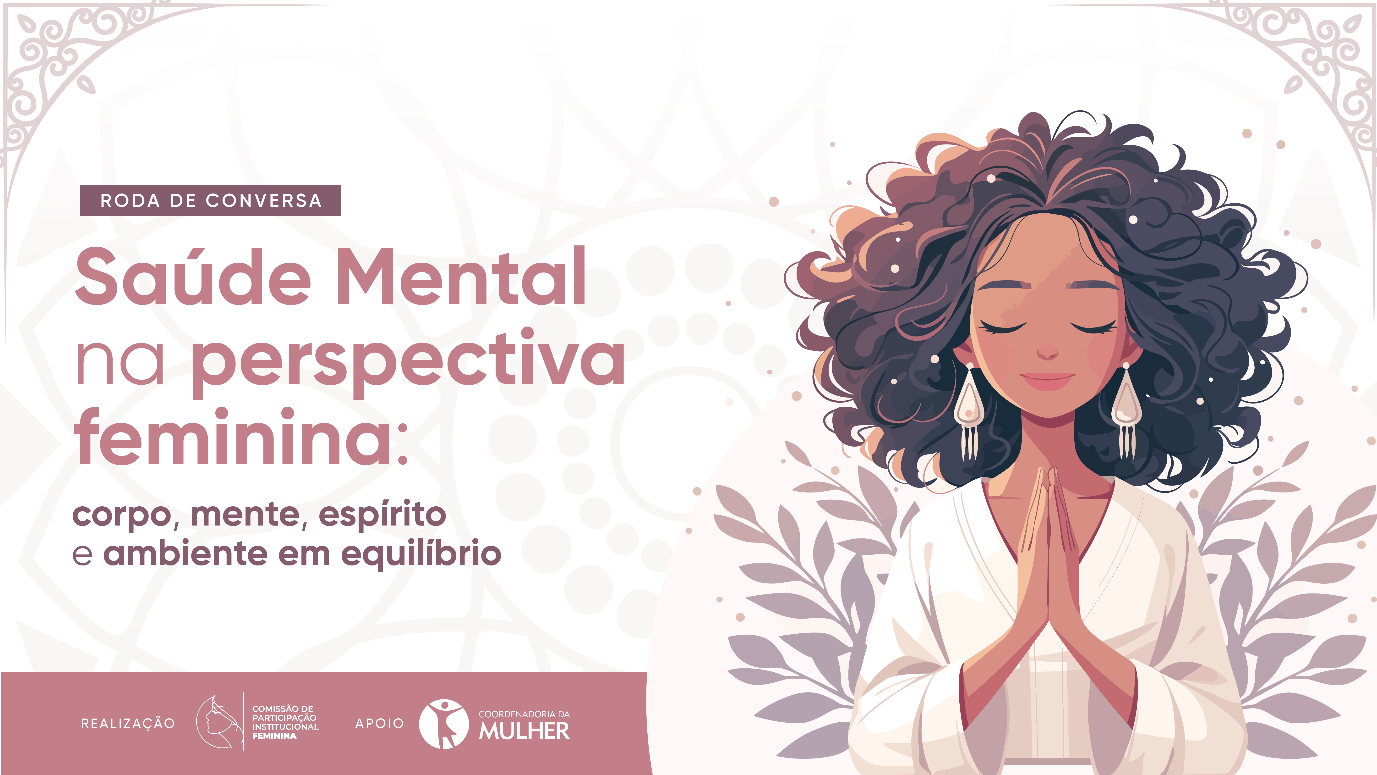 TJBA promove roda de conversa sobre saúde mental na perspectiva feminina; evento ocorre na tarde de 26/11    