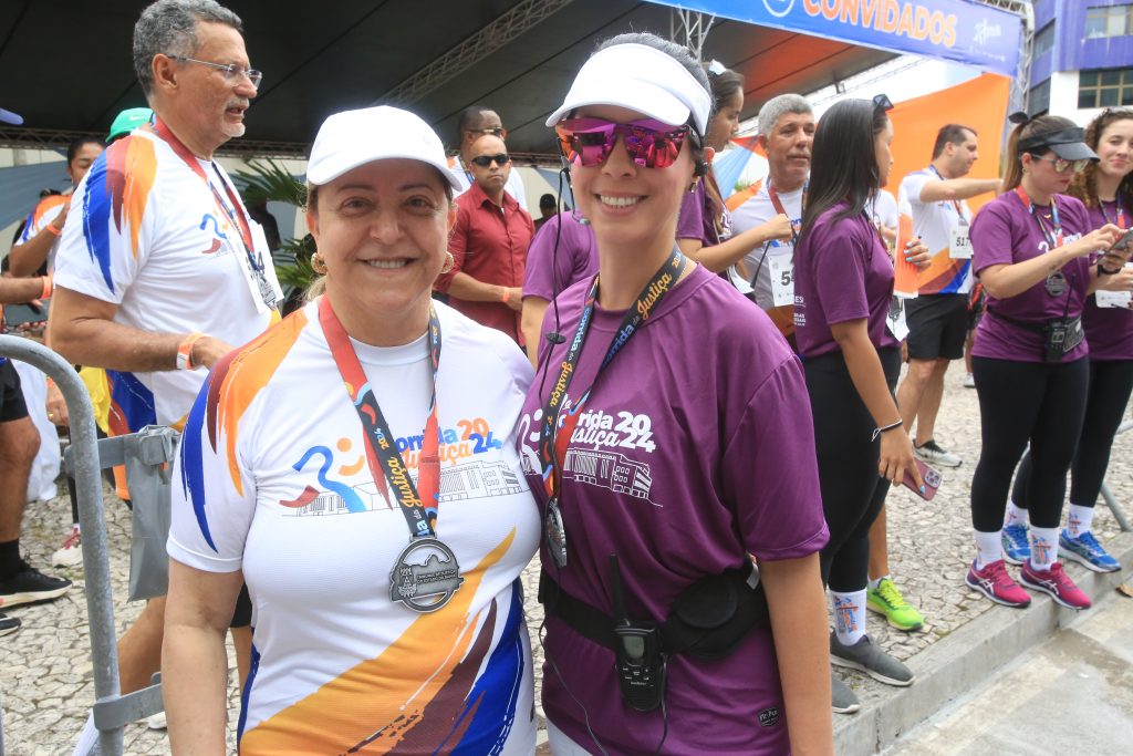 1ª Corrida da Justiça proporciona momento de lazer e confraternização; mais de 2 toneladas de alimentos foram arrecadadas     