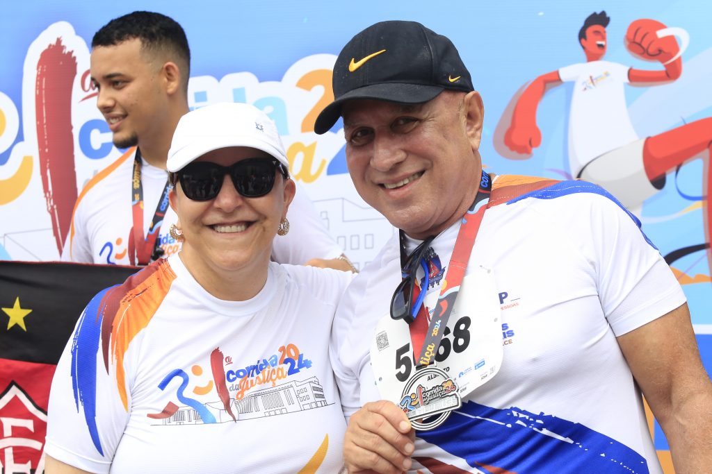 1ª Corrida da Justiça proporciona momento de lazer e confraternização; mais de 2 toneladas de alimentos foram arrecadadas     