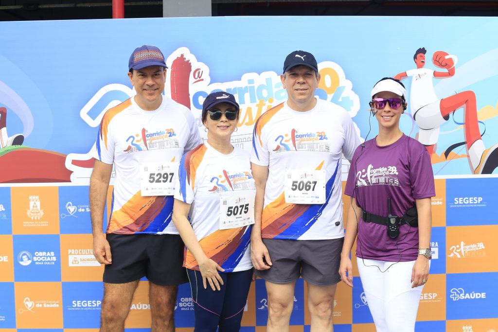 1ª Corrida da Justiça proporciona momento de lazer e confraternização; mais de 2 toneladas de alimentos foram arrecadadas     