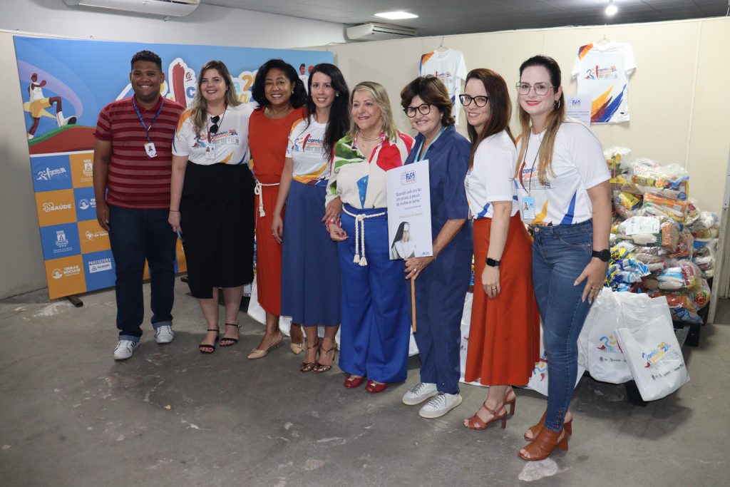 Presidente do TJBA entrega mais de 2 toneladas de alimentos na sede das Obras Sociais Irmã Dulce e reforça o valor da solidariedade