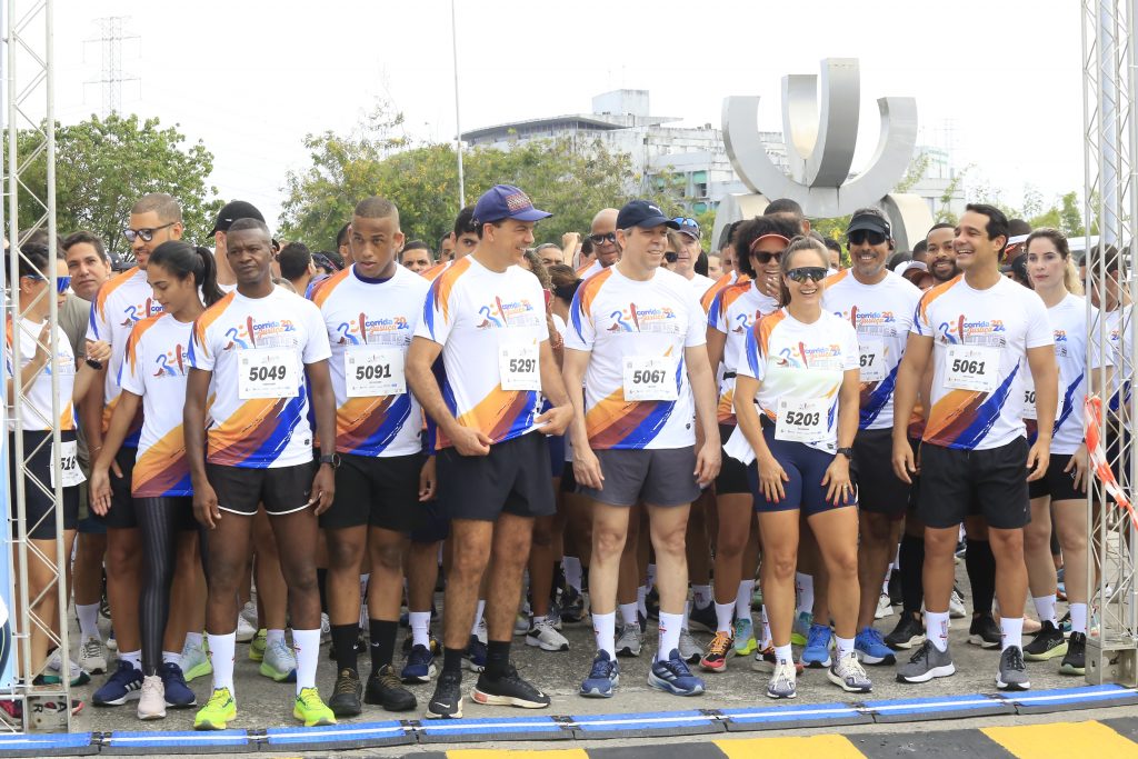 1ª Corrida da Justiça proporciona momento de lazer e confraternização; mais de 2 toneladas de alimentos foram arrecadadas     