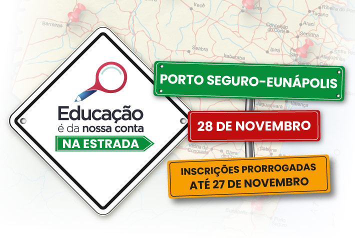 Prazo de inscrição para o Projeto Educação é da Nossa Conta – Na Estrada encerra nesta quarta-feira (27)     