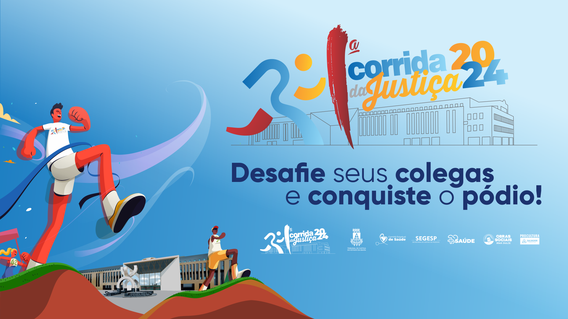 Participe da Corrida da Justiça TJBA; prazo de inscrições finaliza nesta terça-feira (05)   