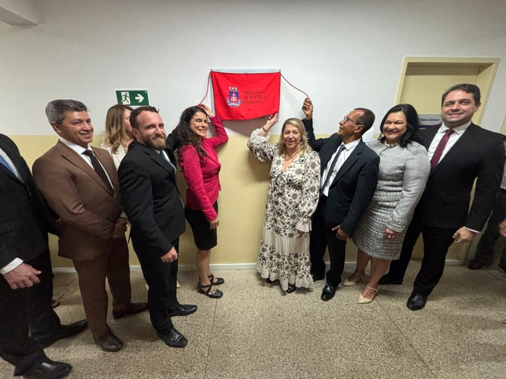 Desembargadora Presidente Cynthia Resende instala 2ª Vara Criminal de Santo Antônio de Jesus   