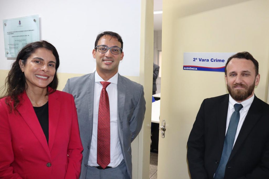 Desembargadora Presidente Cynthia Resende instala 2ª Vara Criminal de Santo Antônio de Jesus   
