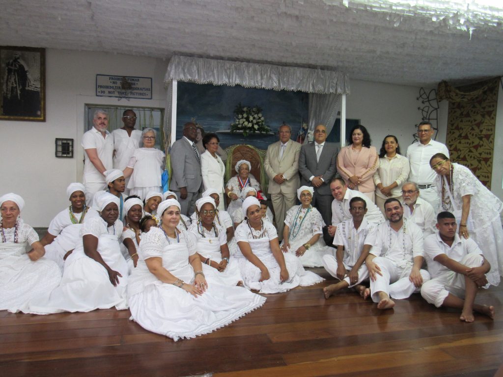 Galeria de Fotos - TJBA entrega Medalha dos 410 anos à Mãe Carmen e pede perdão por injustiças cometidas no passado  