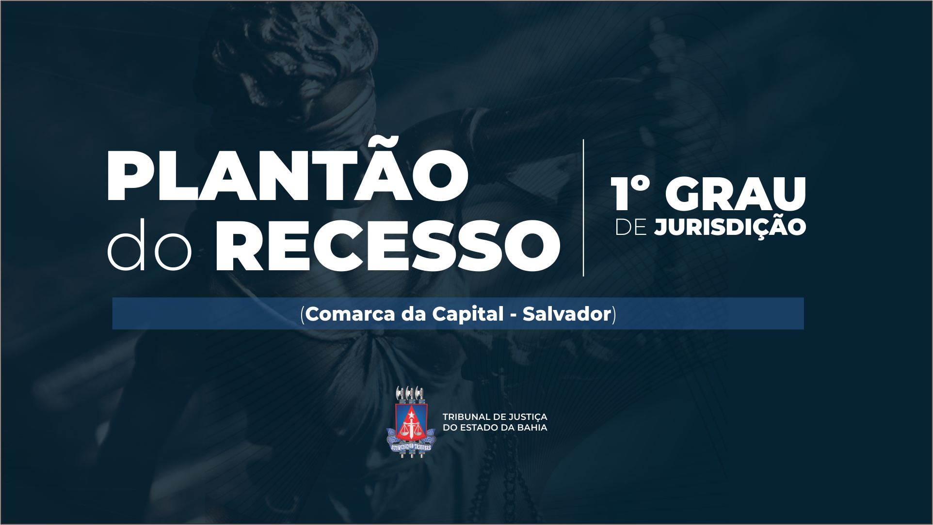 Utilidade pública: Portaria da Corregedoria-Geral da Justiça orienta advogados, defensores e promotores sobre a forma de atuação durante o recesso forense   