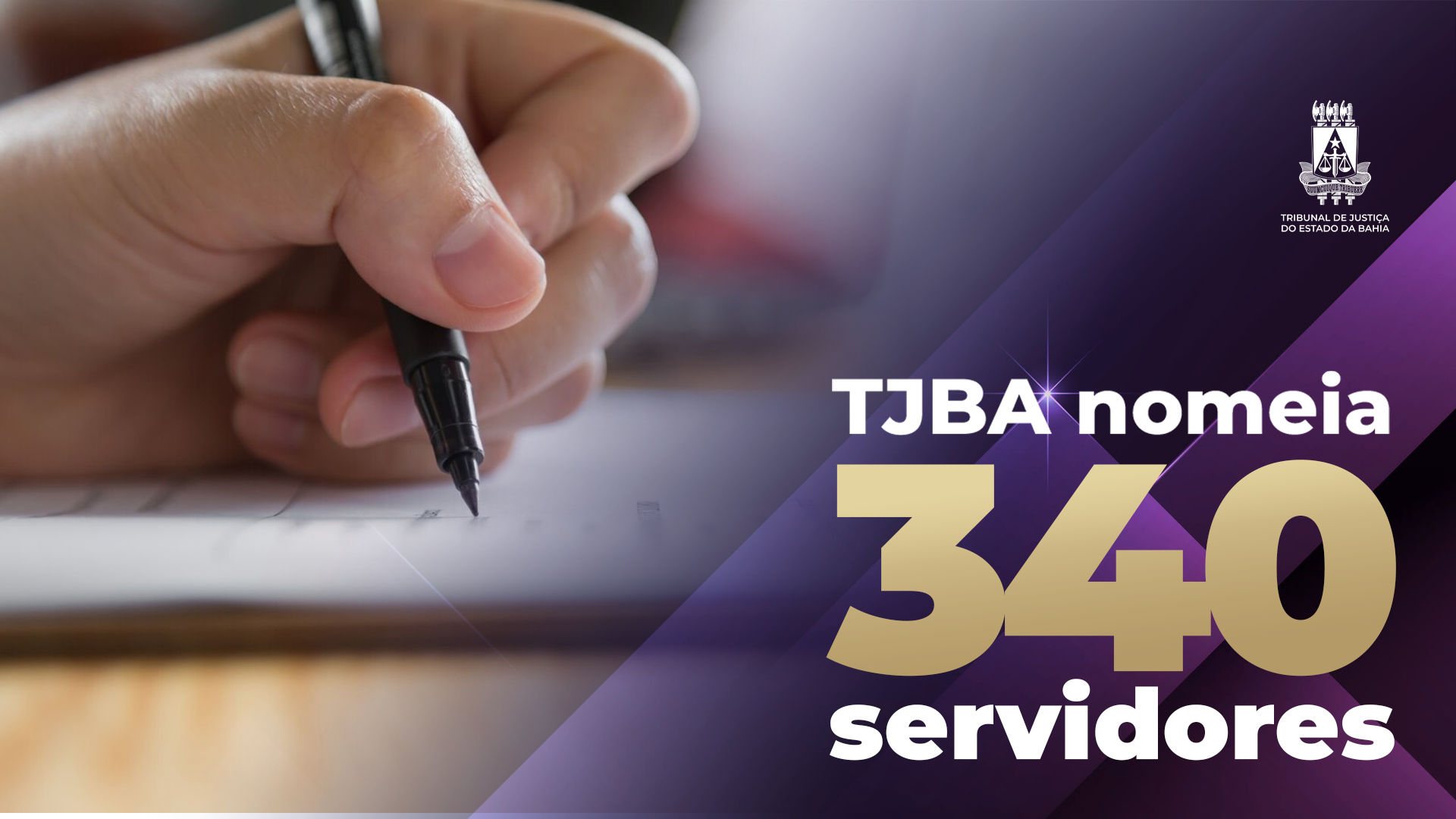 Presidência do TJBA nomeia 340 servidores no 1º ano da sua gestão   
