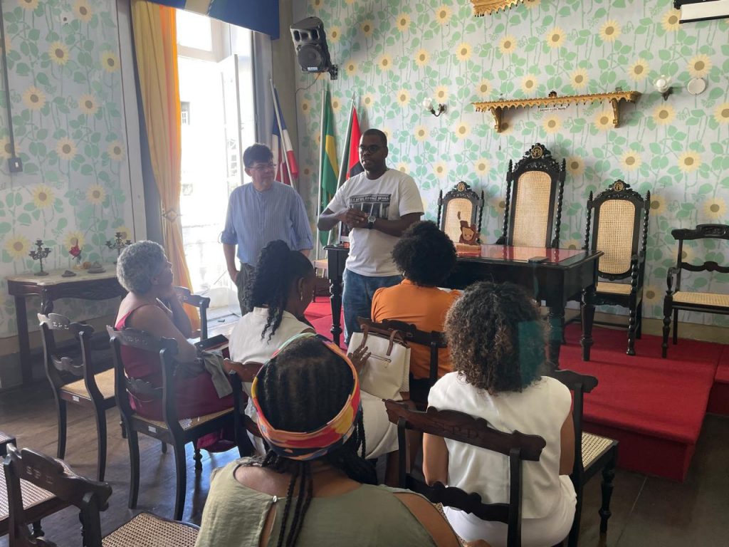 Estudantes do Seminário Teológico de Princeton, nos EUA, visitam o Fórum Ruy Barbosa e a Sociedade Protetora dos Desvalidos    