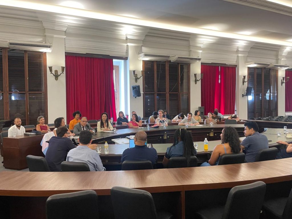 Estudantes do Seminário Teológico de Princeton, nos EUA, visitam o Fórum Ruy Barbosa e a Sociedade Protetora dos Desvalidos    