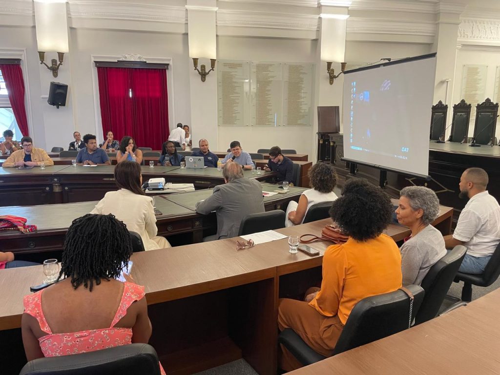 Estudantes do Seminário Teológico de Princeton, nos EUA, visitam o Fórum Ruy Barbosa e a Sociedade Protetora dos Desvalidos    