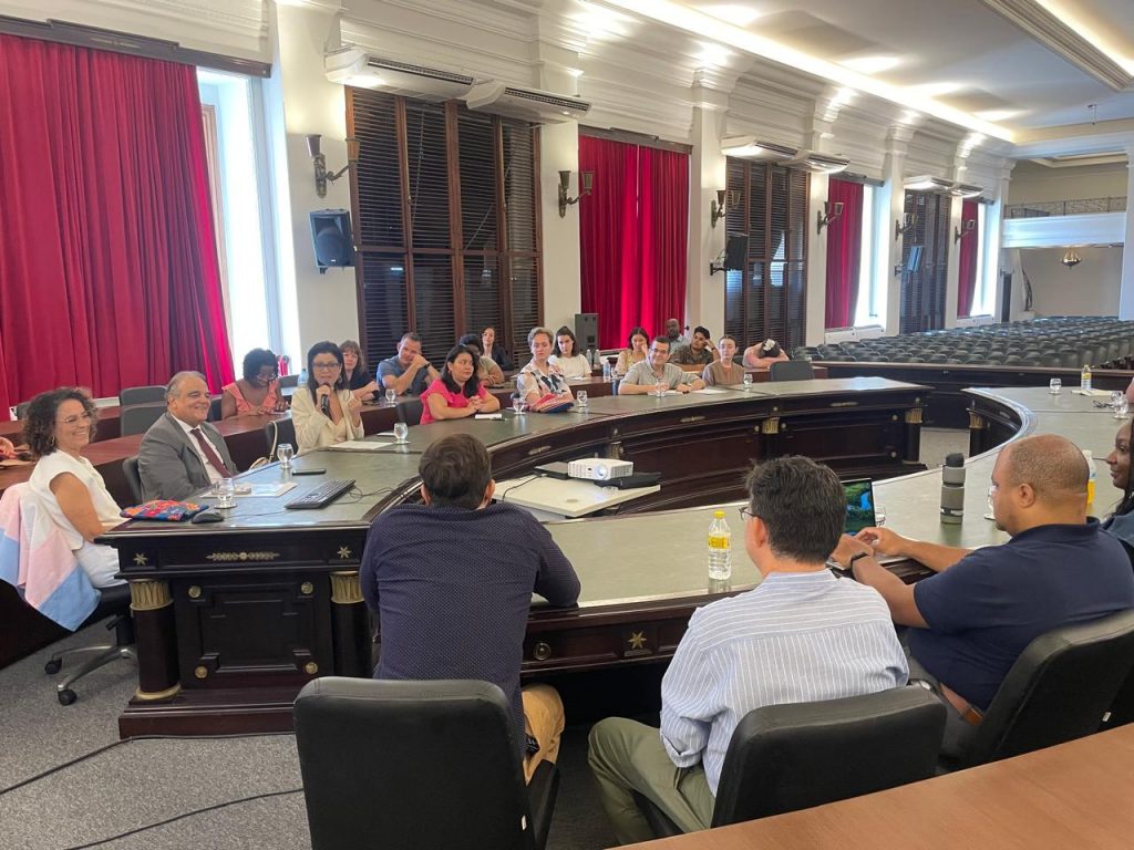 Estudantes do Seminário Teológico de Princeton, nos EUA, visitam o Fórum Ruy Barbosa e a Sociedade Protetora dos Desvalidos    