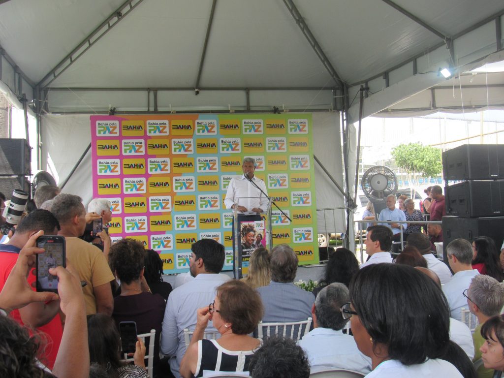 TJBA participa da inauguração do primeiro coletivo do Programa Bahia pela Paz   