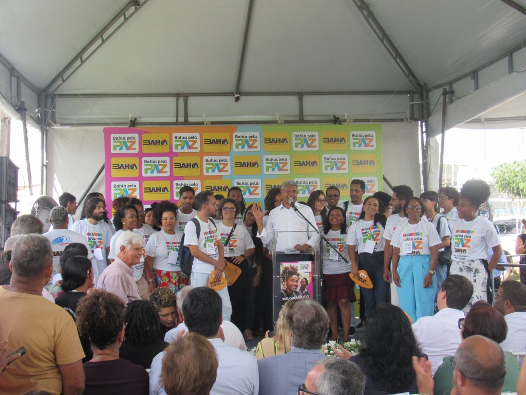 TJBA participa da inauguração do primeiro coletivo do Programa Bahia pela Paz   