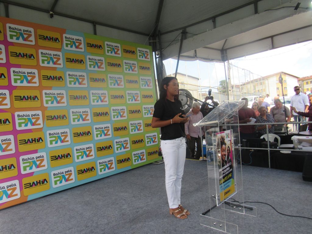 TJBA participa da inauguração do primeiro coletivo do Programa Bahia pela Paz   
