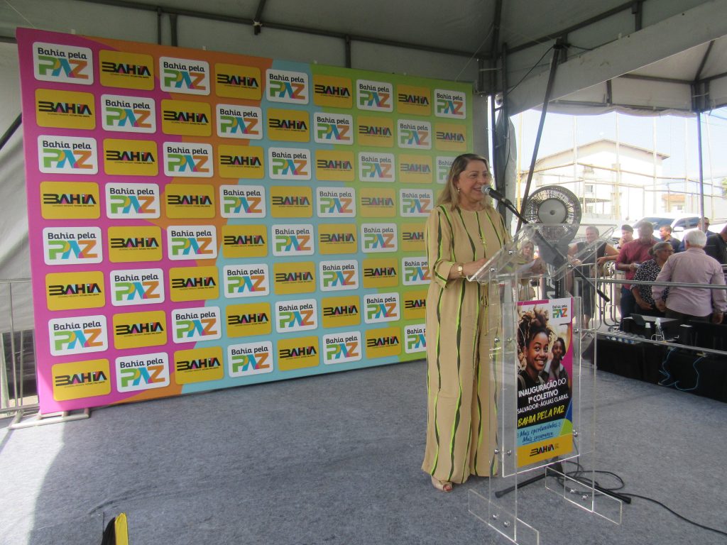 TJBA participa da inauguração do primeiro coletivo do Programa Bahia pela Paz   