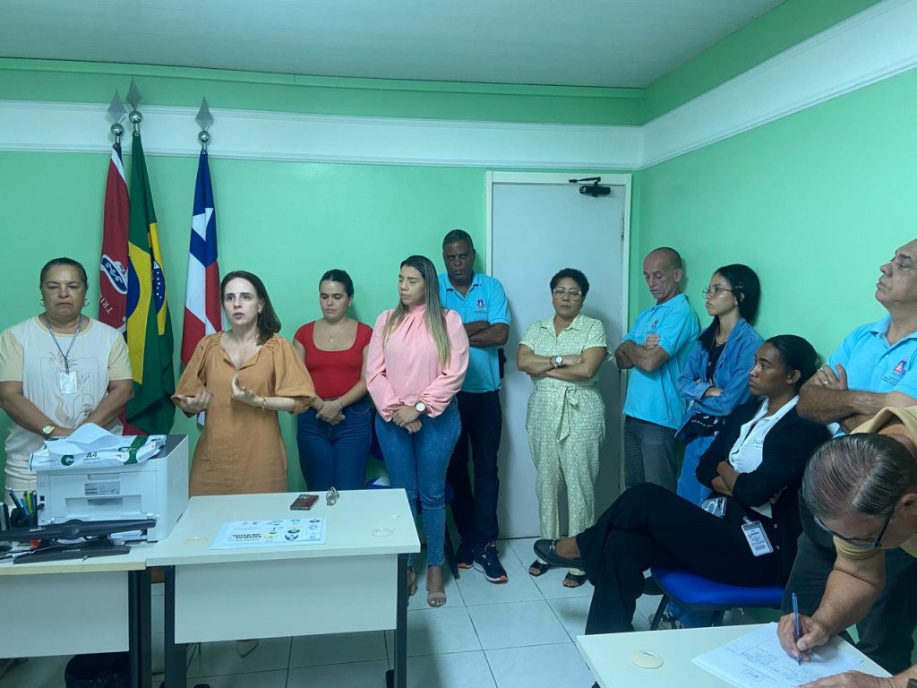 Integrantes da Comissão de Combate ao Assédio e à Discriminação visitam a 1ª Vara da Infância e Juventude de Salvador   