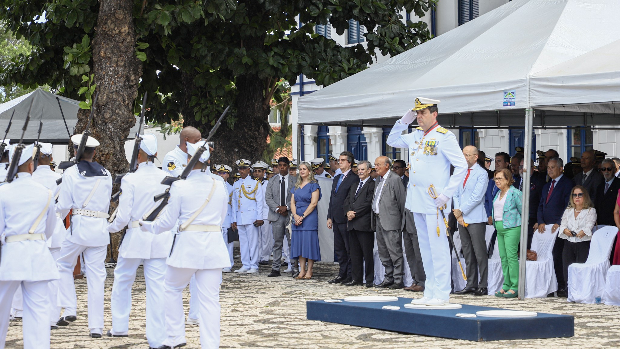 TJBA marca presença na Passagem de Comando do 2º Distrito Naval   