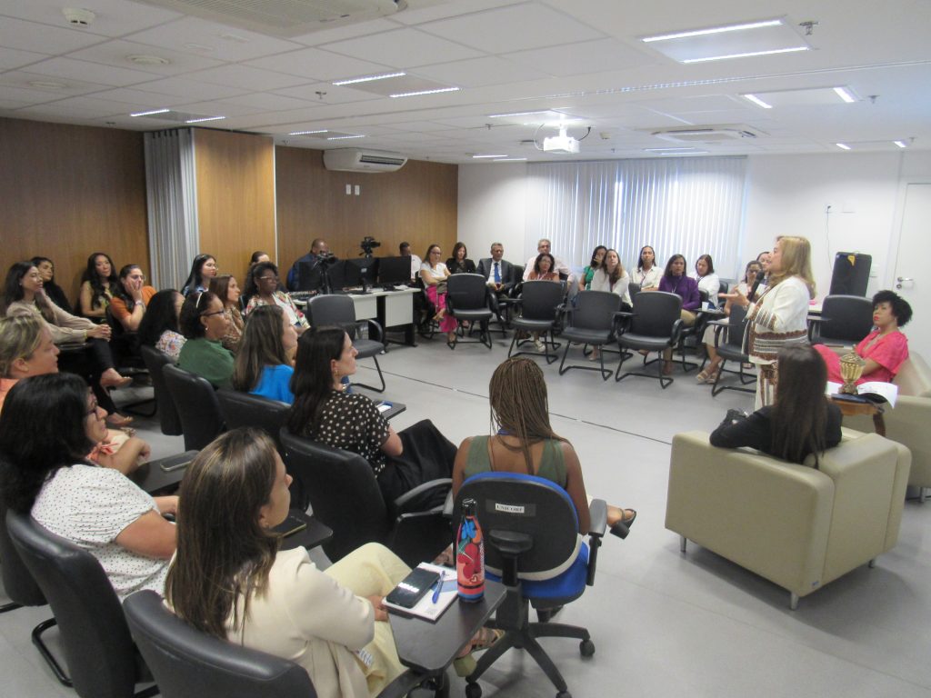 Unicorp-TJBA promove a palestra “Enfrentamento da Violência Doméstica e Familiar contra a Mulher em face de Magistradas e Servidoras”   