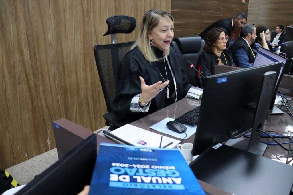 Tribunal Pleno aprova Regimento Interno de Prevenção e Enfrentamento ao Assédio; Relatório do 1º Ano de Gestão da Presidência é apresentado   