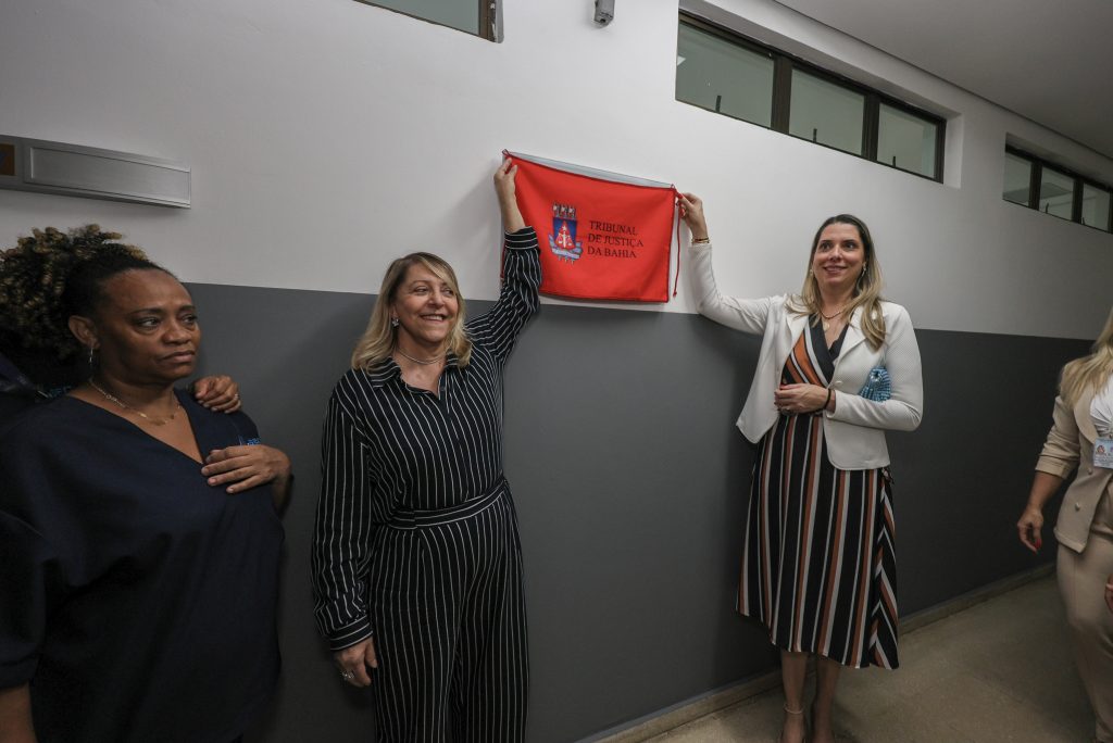 Colaboradores terceirizados e militares do Gabinete de Segurança Institucional dispõem de novas instalações na sede do TJBA    